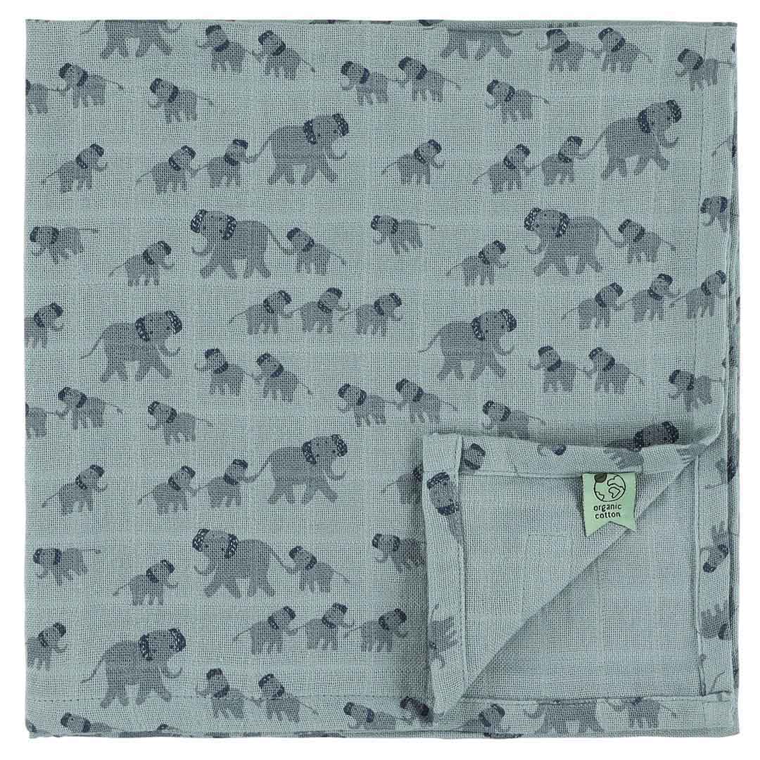 Langes en mousseline 3-pack mix | 55x55cm - Enchanting Elephant